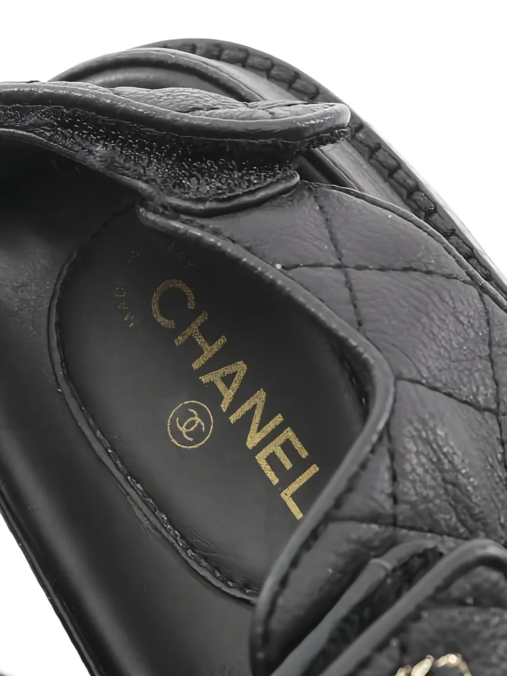 1986-1988 Quilted Leather Sandals