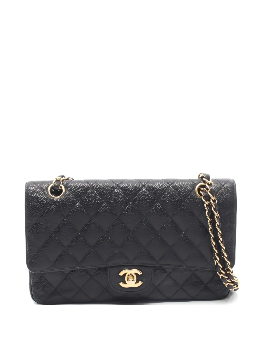 CHANEL Pre-Owned 2012 Double Flap chain shoulder bag - Nero