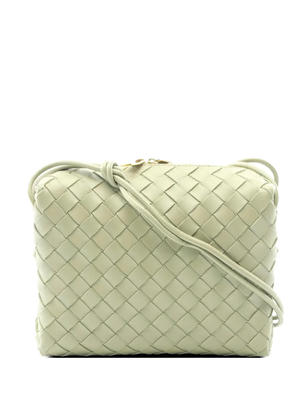 Bottega Veneta Pre-Owned 2010s small Camera intrecciato shoulder bag - Verde
