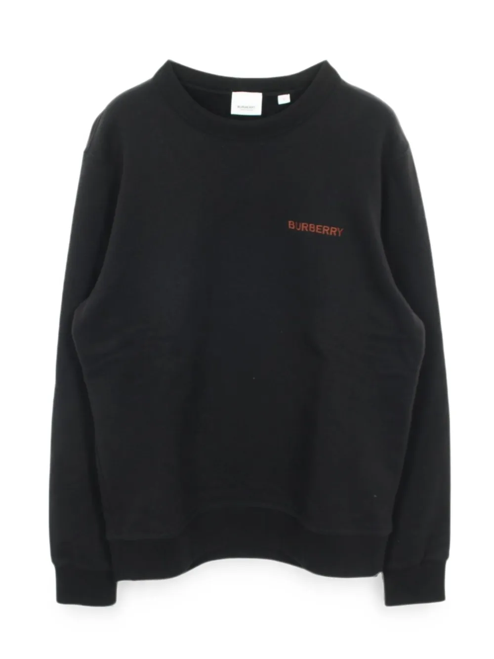 Burberry Pre-Owned embroidery crew neck sweatshirt - Nero