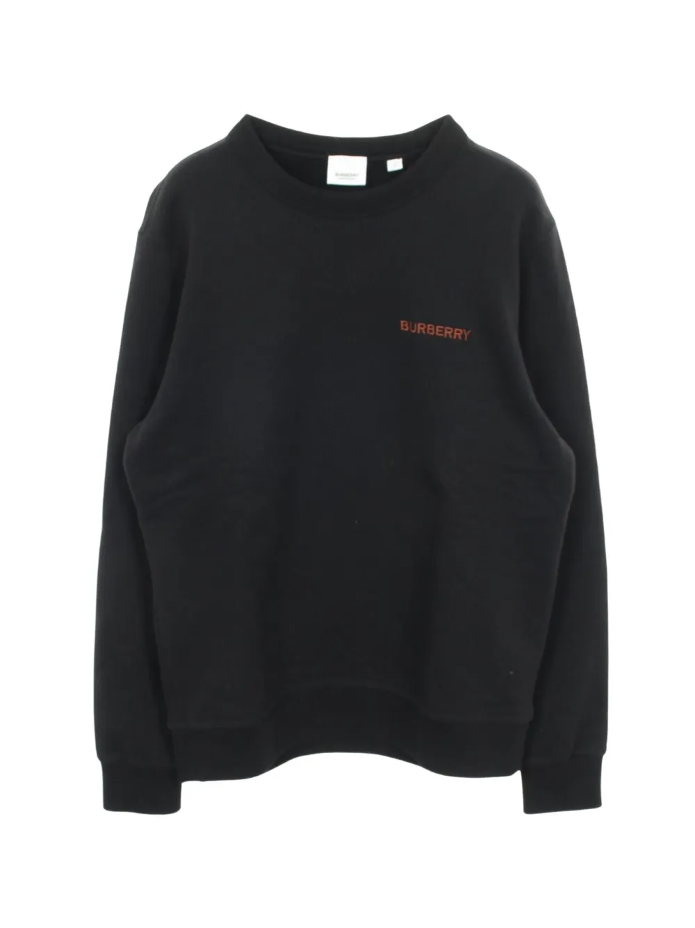 Burberry Pre-Owned embroidery crew neck sweatshirt - Nero