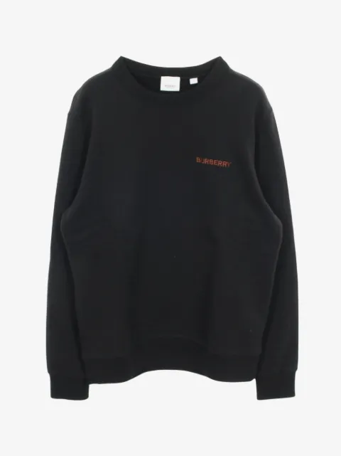 Burberry Pre-Owned embroidery crew neck sweatshirt