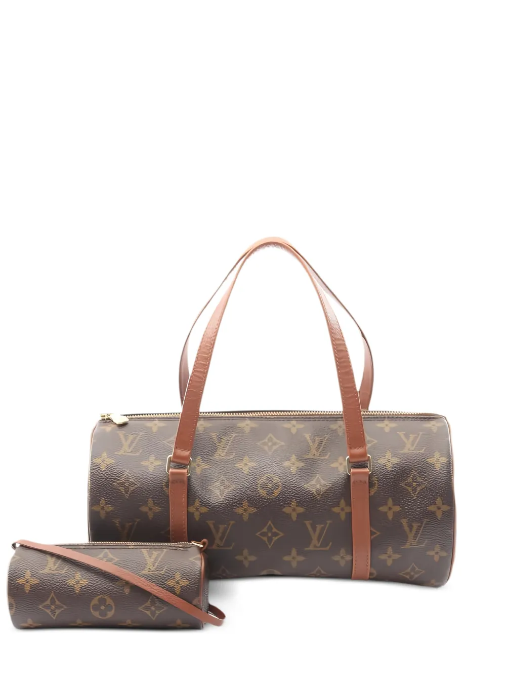 Louis Vuitton Pre-Owned 1998 Papillon 30 Monogram leather handbag - Marrone