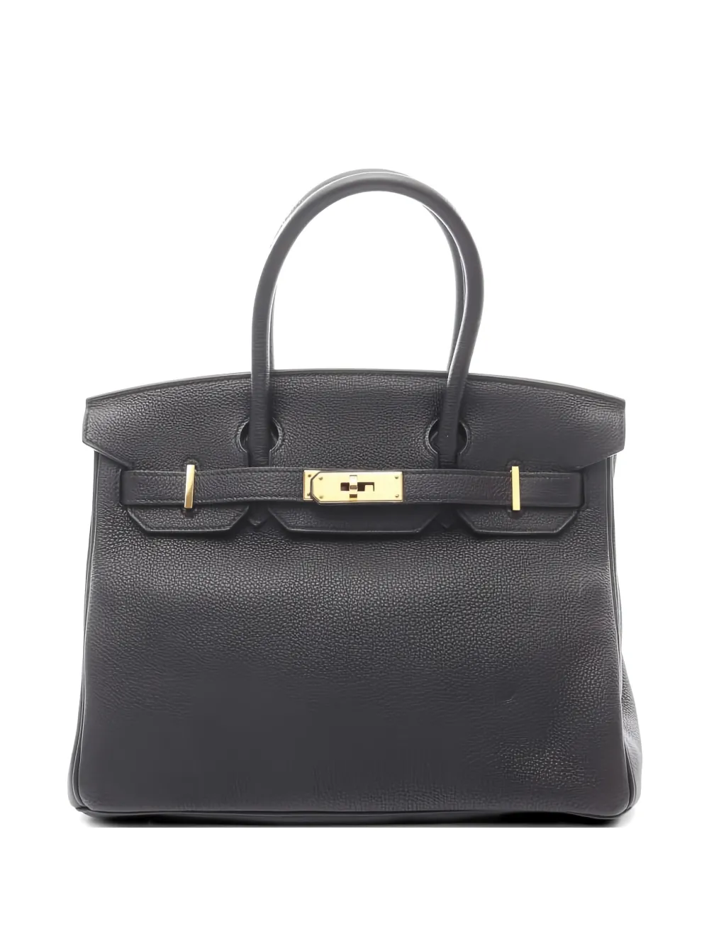 Hermès Pre-Owned 2022 Birkin 30 leather handbag - Nero