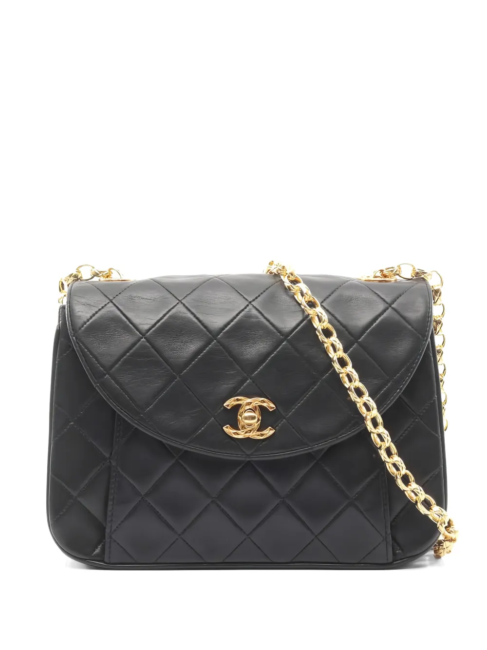 CHANEL Pre-Owned 1991 Matelassé chain shoulder bag - Nero