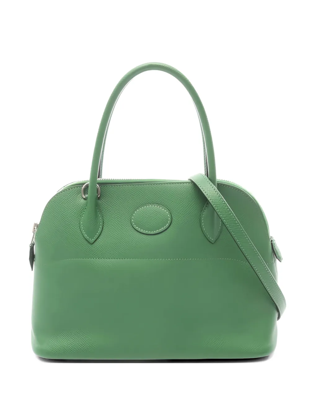 Hermès Pre-Owned 2010 Bolide 27 grained leather tote bag - Verde