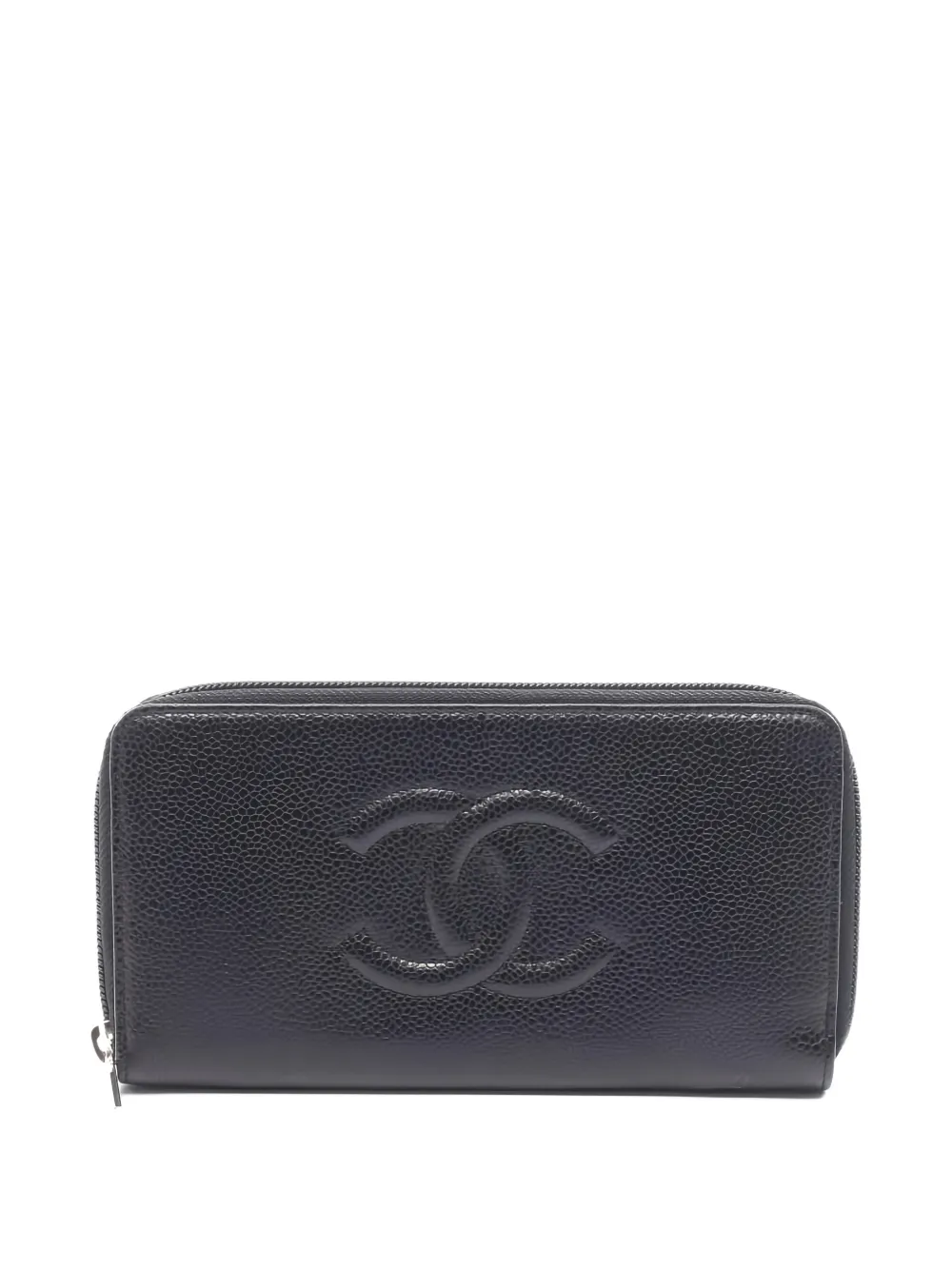 CHANEL Pre-Owned 2013-2014 Coco-mark wallet - Nero