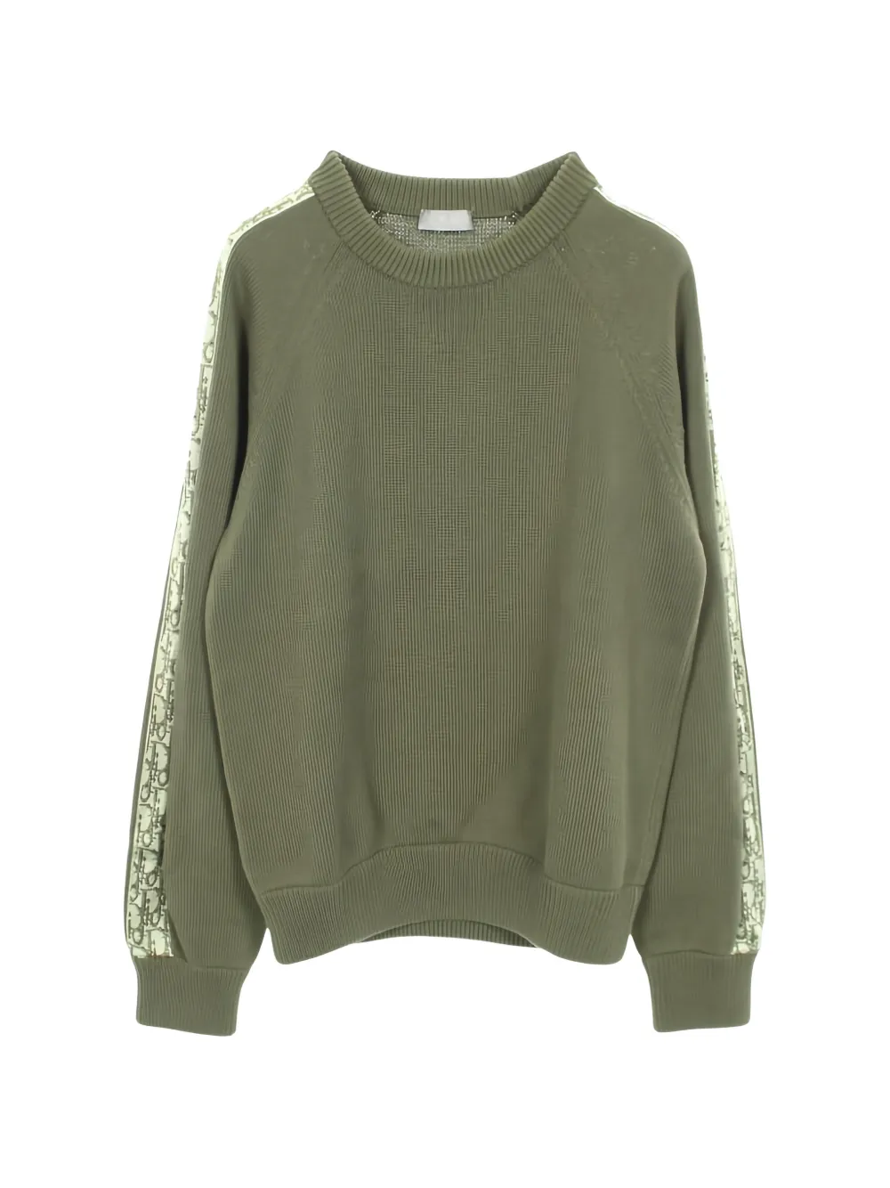 Christian Dior Pre-Owned Maglione girocollo Oblique anni 2010 - Verde