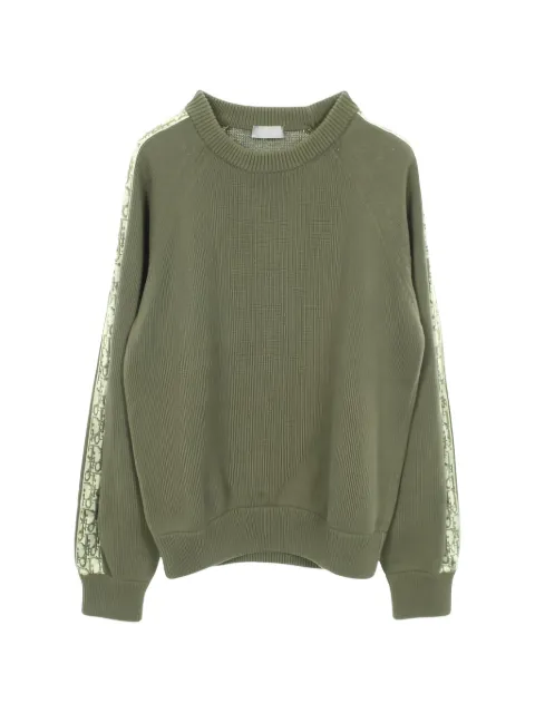 Christian Dior Pre-Owned pull à motif Oblique (années 2010)