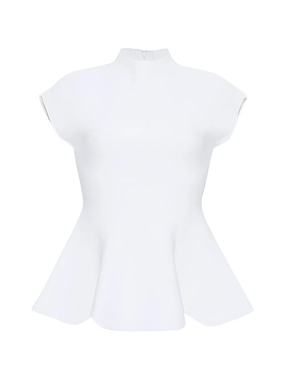 Cara Cara Joanie mock-neck blouse - Bianco