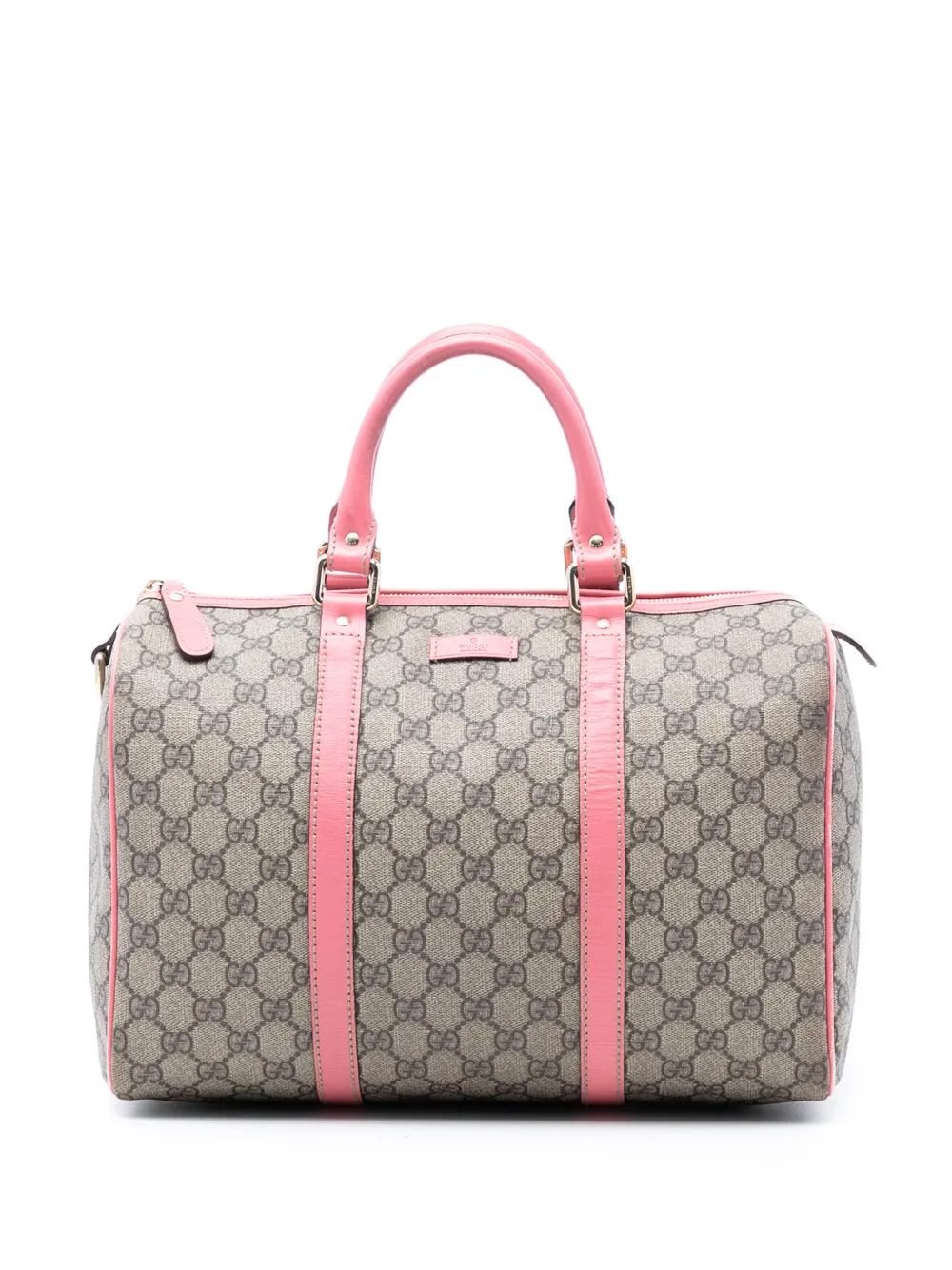 Gucci Pre-Owned 2016-2025 Medium GG Supreme Joy boston bag - Marrone