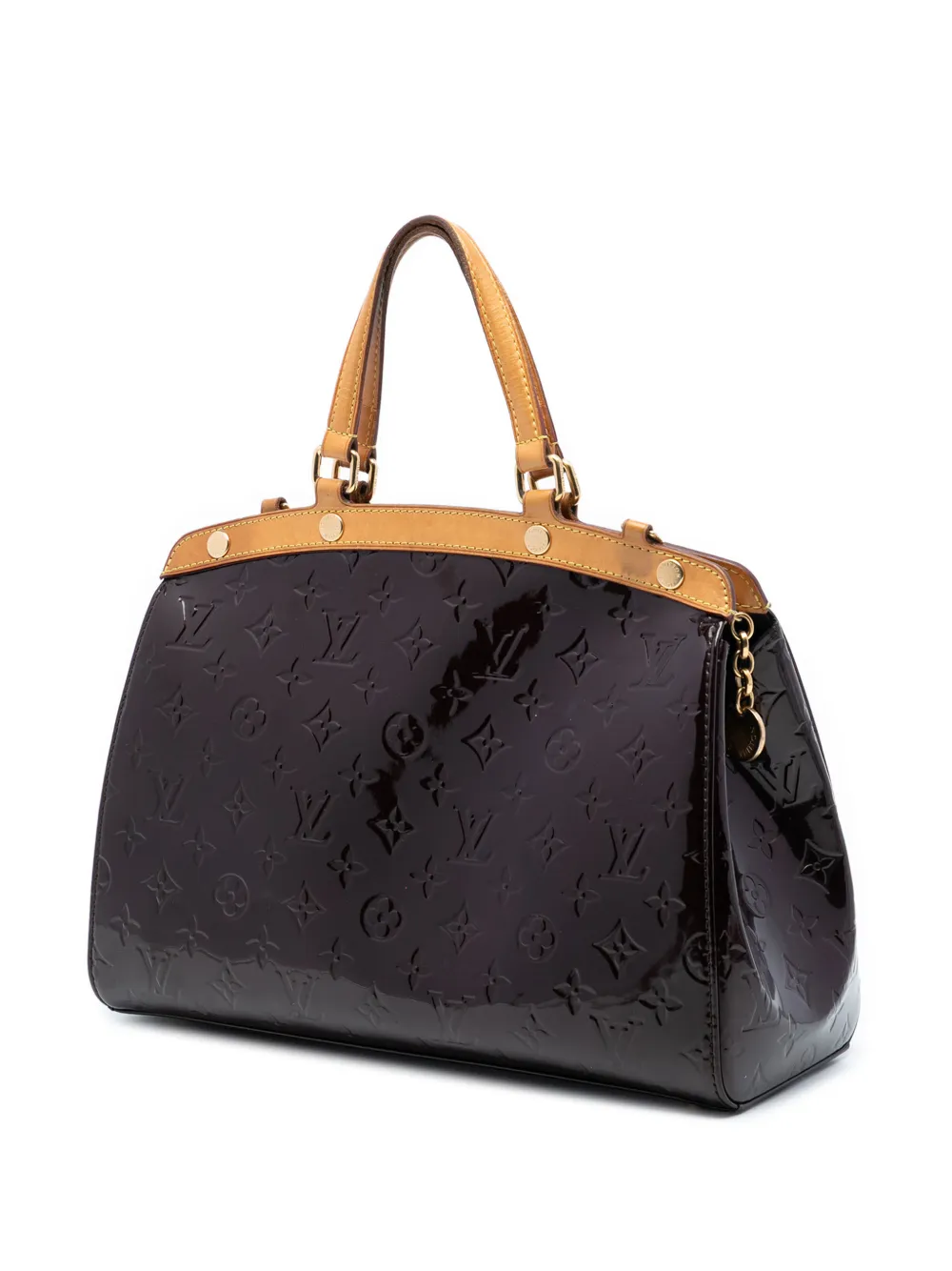 2014 Monogram Vernis Brea Mm Satchel