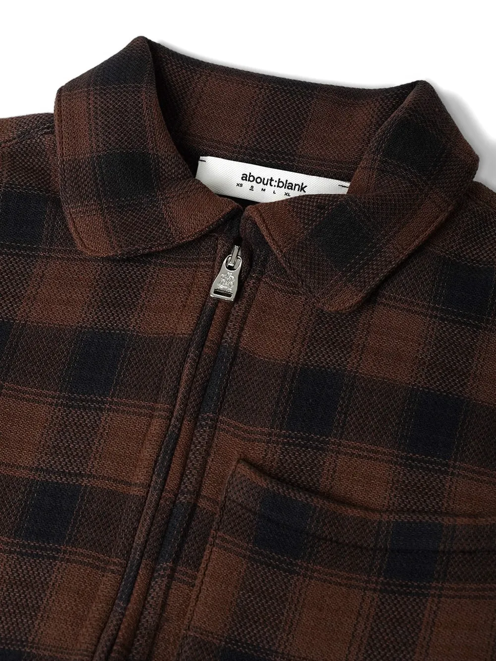 Plaid Zipped Shirt