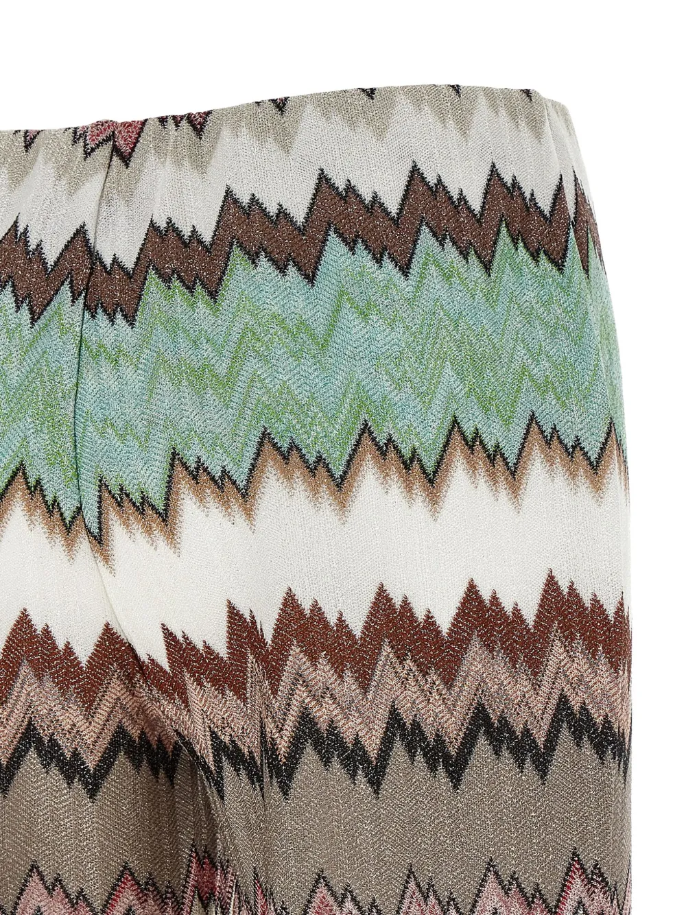 Missoni Broek met elastische tailleband Beige