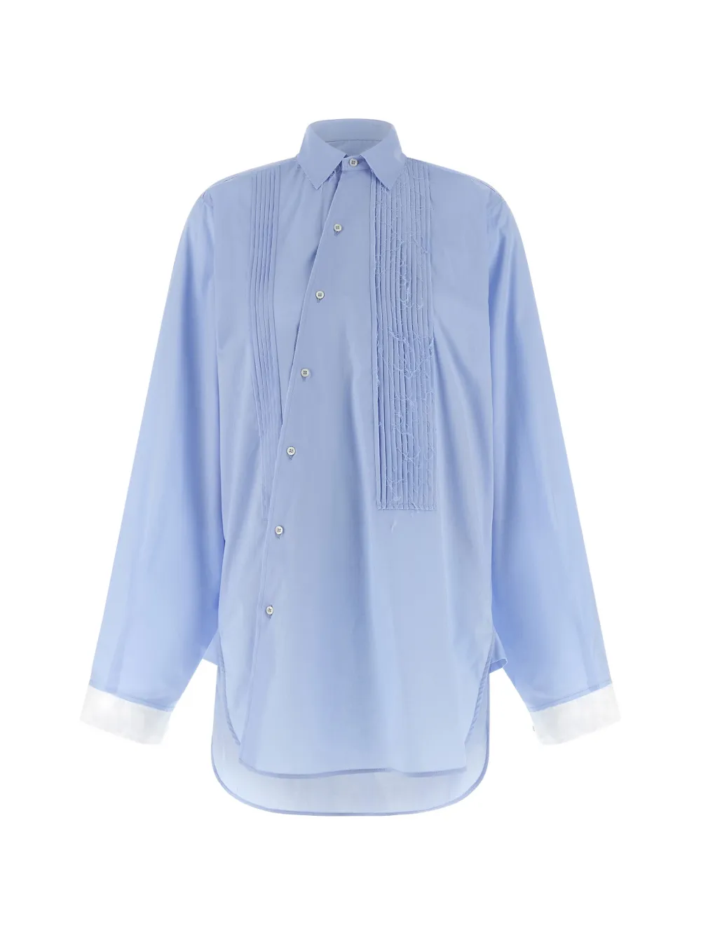 Jejia Crazy smoking plissée shirt - Blu