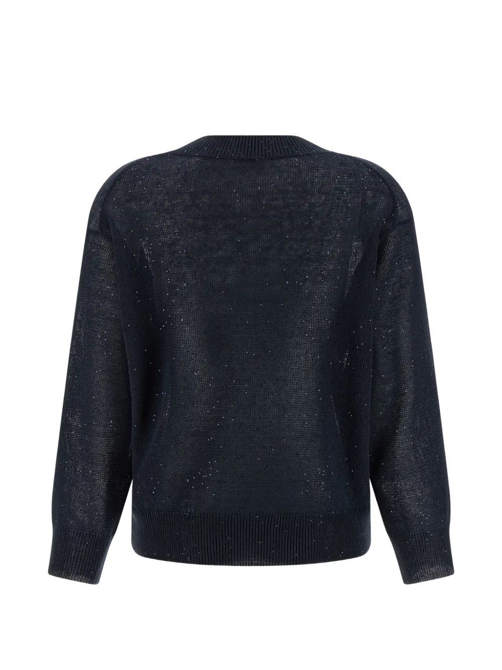  Brunello Cucinelli V-neck Sweater - Blue 