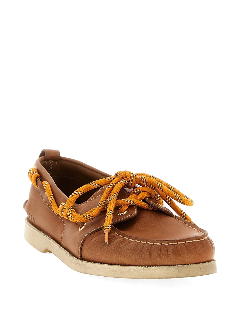 Golden Goose Leren bootschoenen Bruin