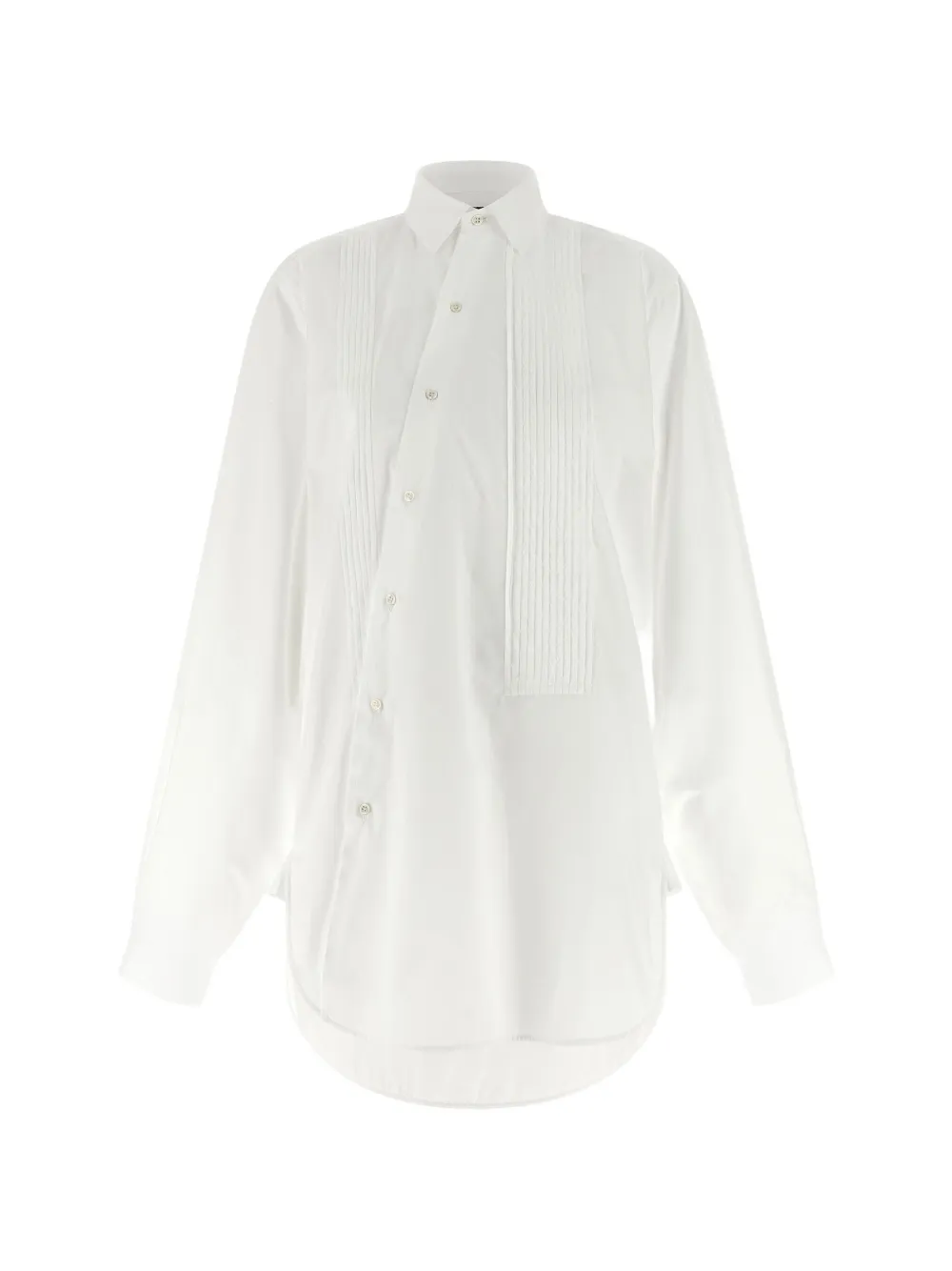 Jejia Crazy smoking plissé shirt - Bianco