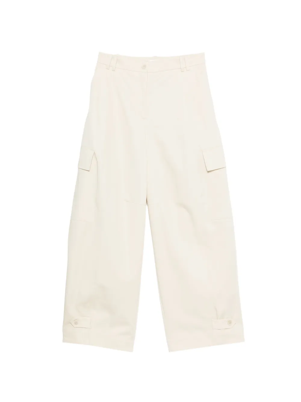 P.a.r.o.s.h Flap-pockets Cargo Pants In Brown