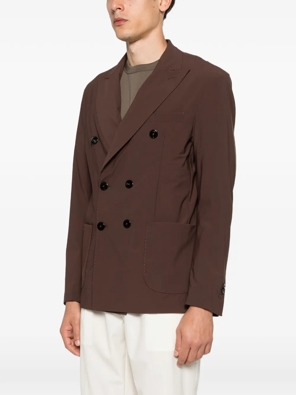  Pmds Eritea Double-breasted Blazer - Brown 