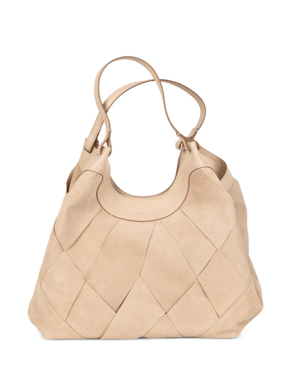 GIANNI CHIARINI Dua woven-panel tote bag - Toni neutri
