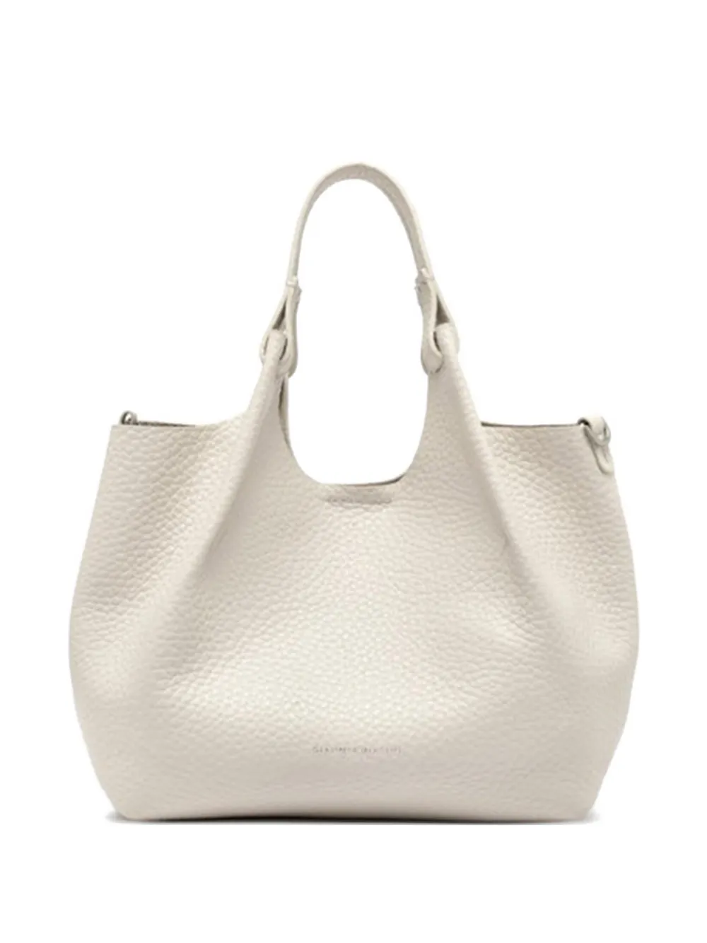 GIANNI CHIARINI Dua textured tote bag - Bianco