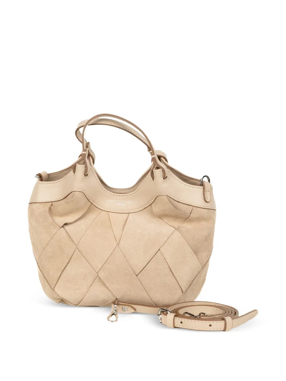  Gianni Chiarini Woven Top-handle Clutch Bag - Neutrals 