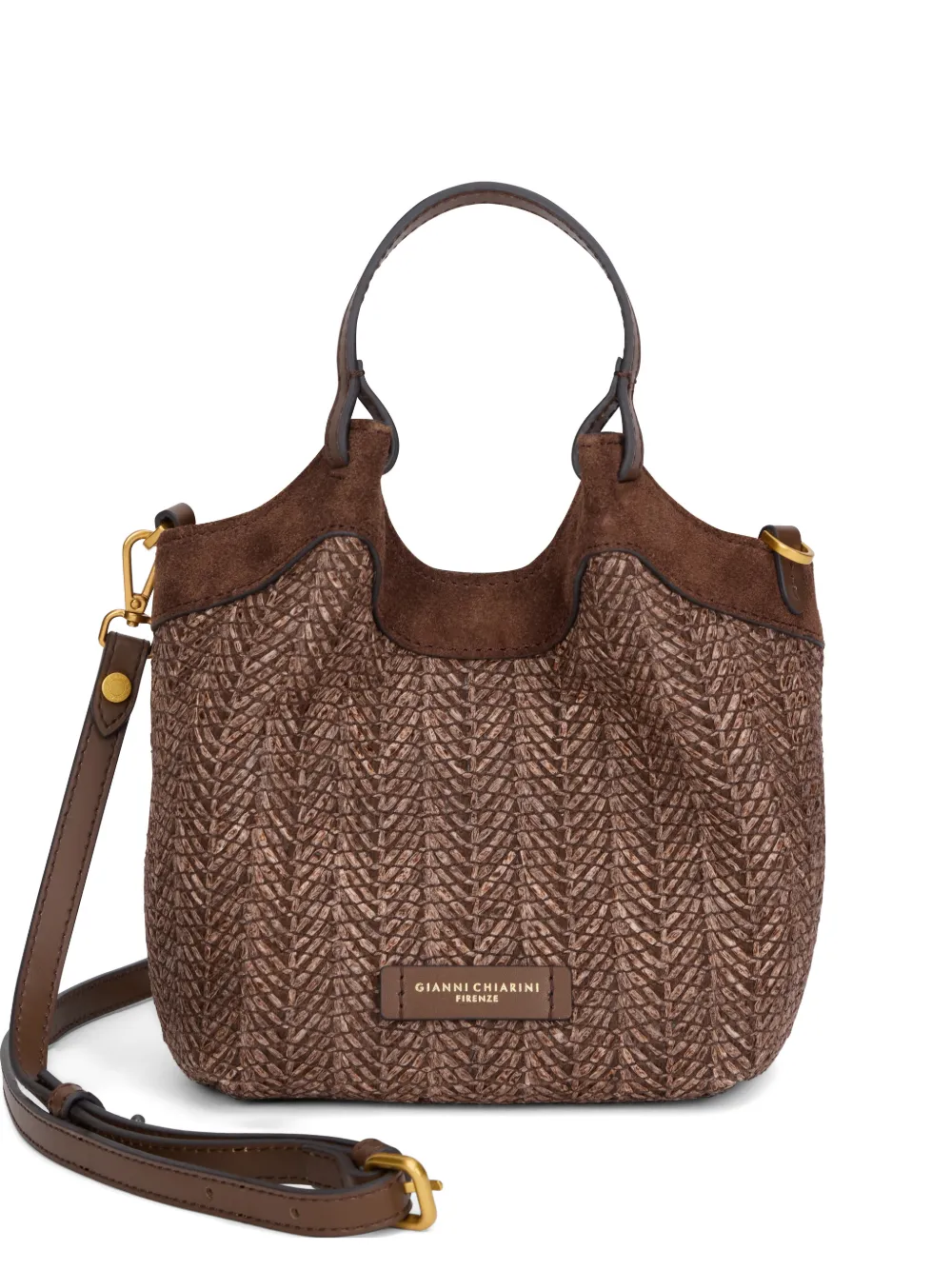 GIANNI CHIARINI Dua tote bag - Marrone