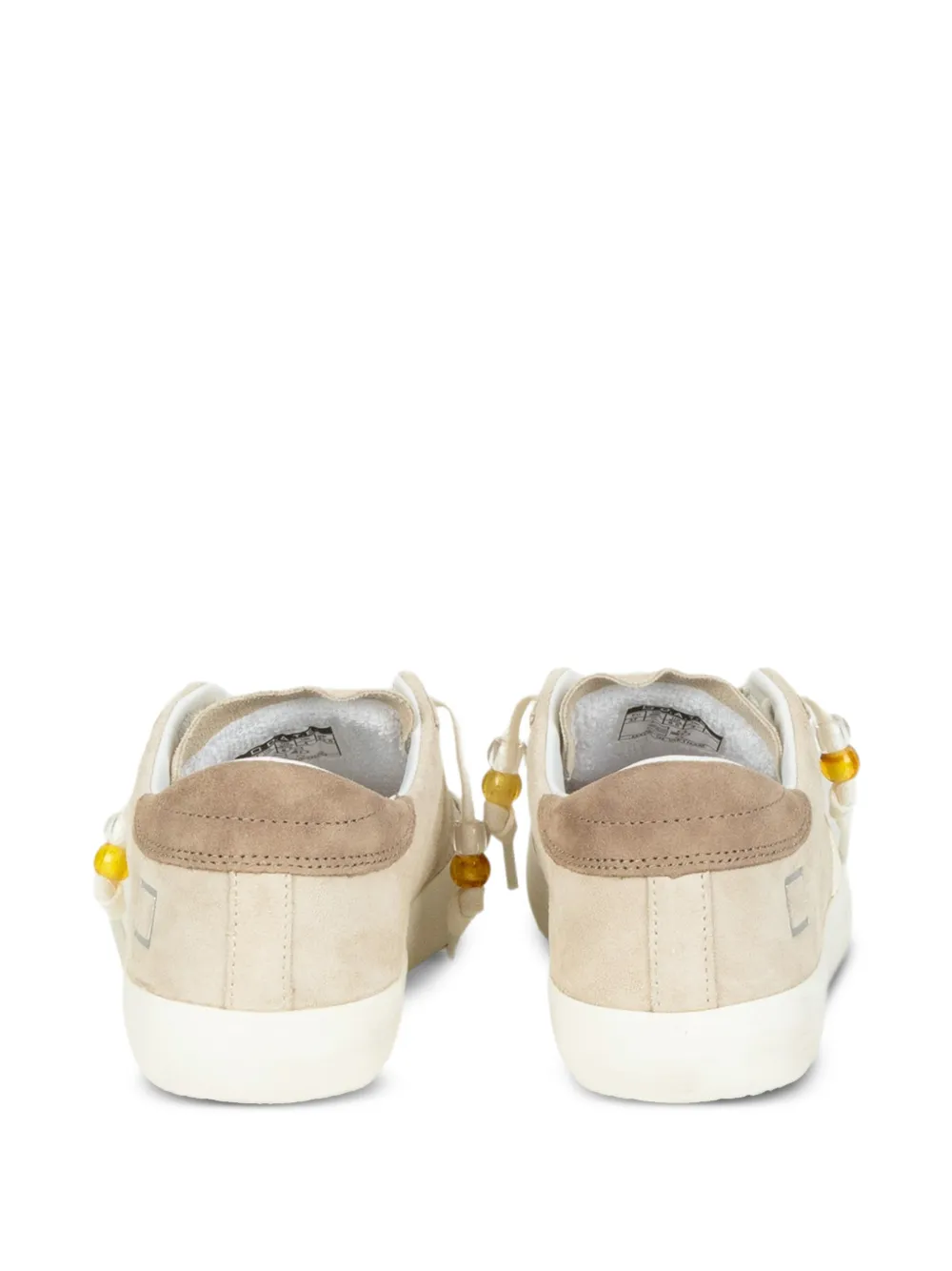  D.a.t.e. Suede Lace-up Sneakers - Neutrals 