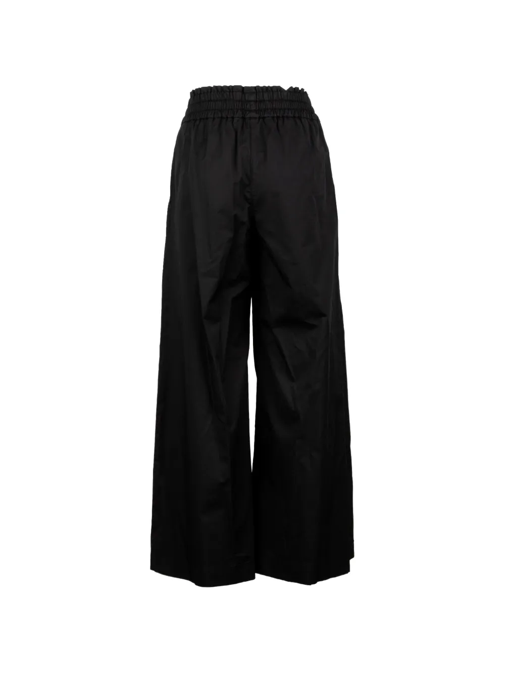  Via Masini 80 Elastic-waistband Trousers - Black 