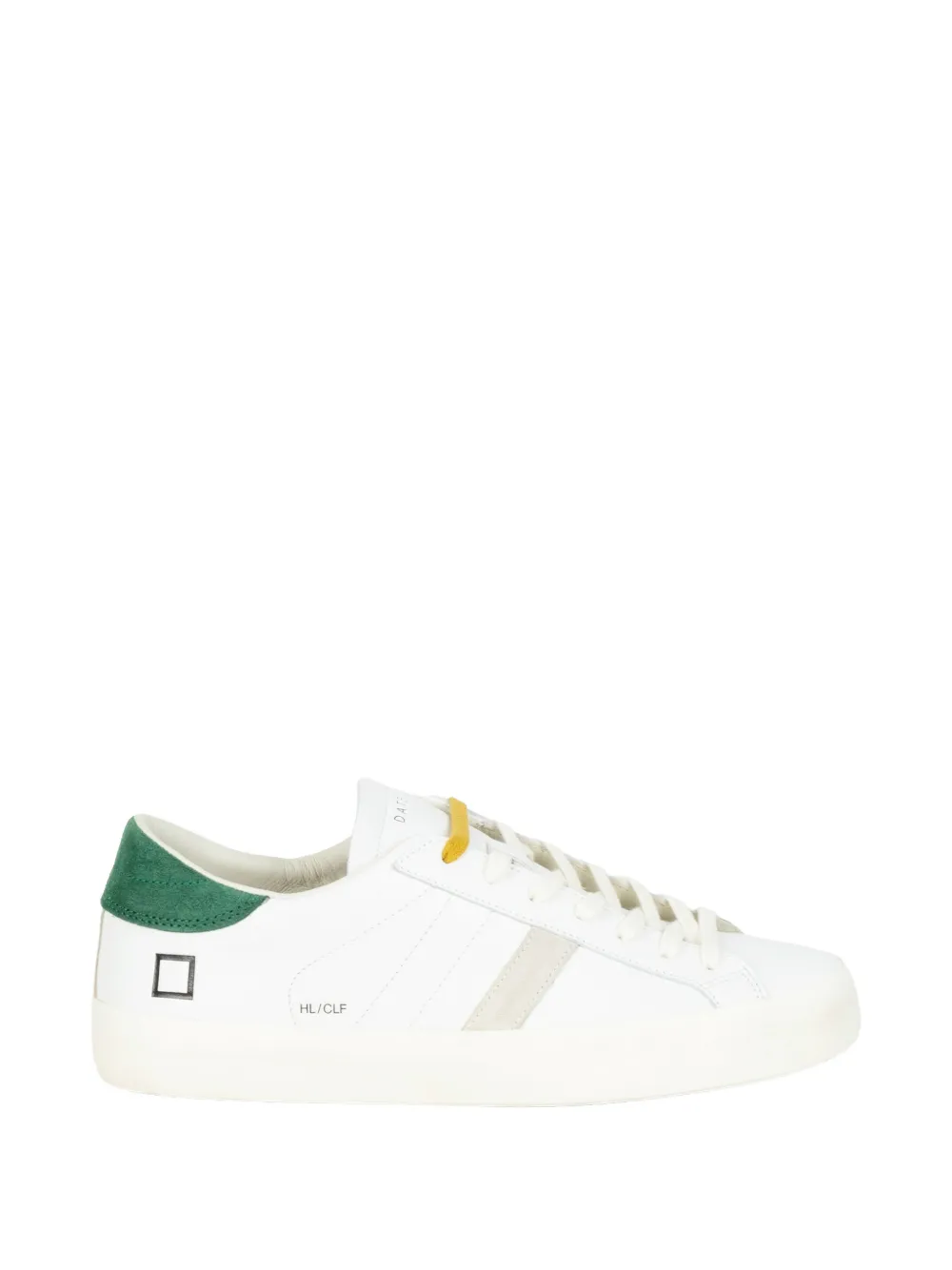 D.A.T.E. low-top lace-up sneakers - Bianco