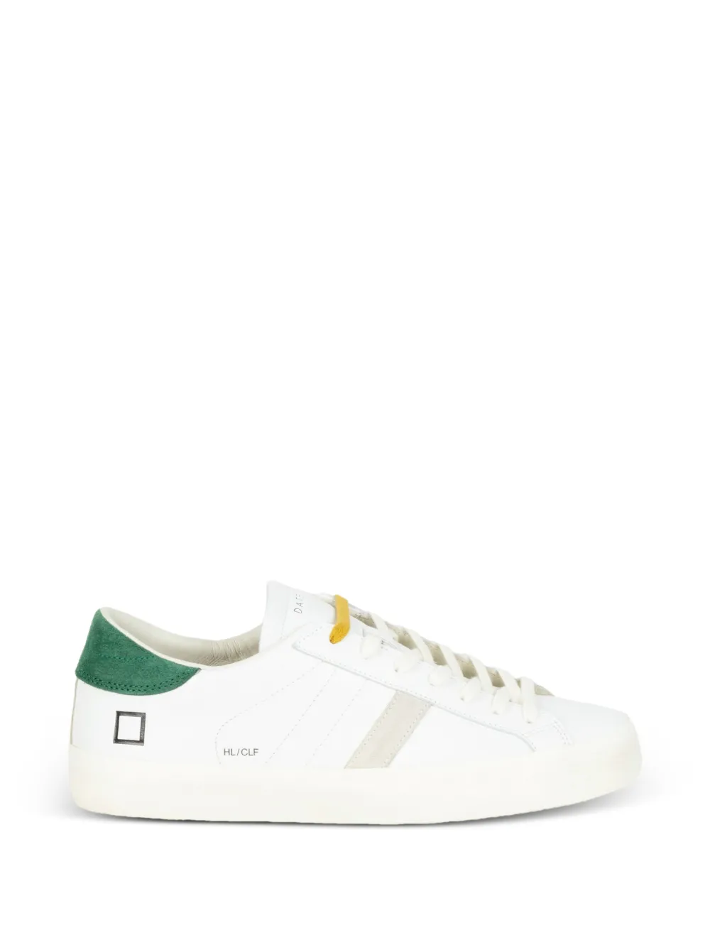 D.A.T.E. low-top lace-up sneakers - Bianco