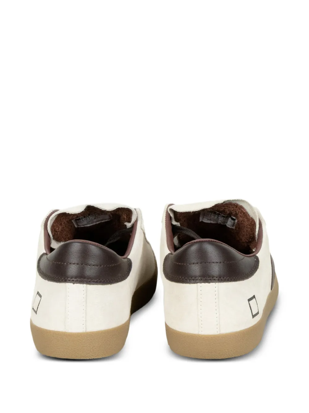  D.a.t.e. Stripe Low Sneakers - Neutrals 