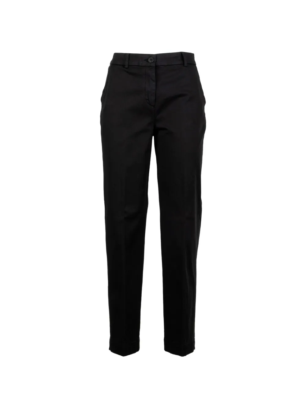 Via Masini 80 buttoned trousers - Nero