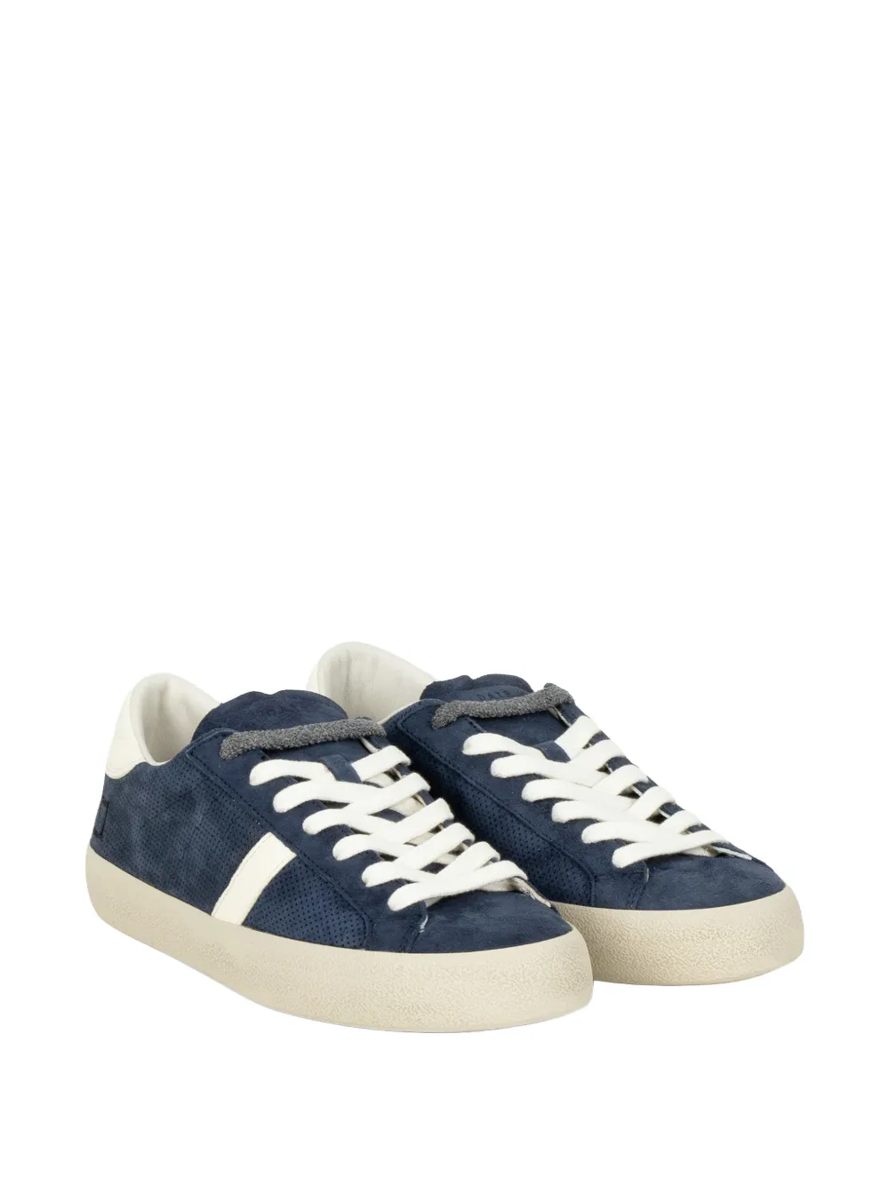 D.A.T.E. perforated sneakers Blauw