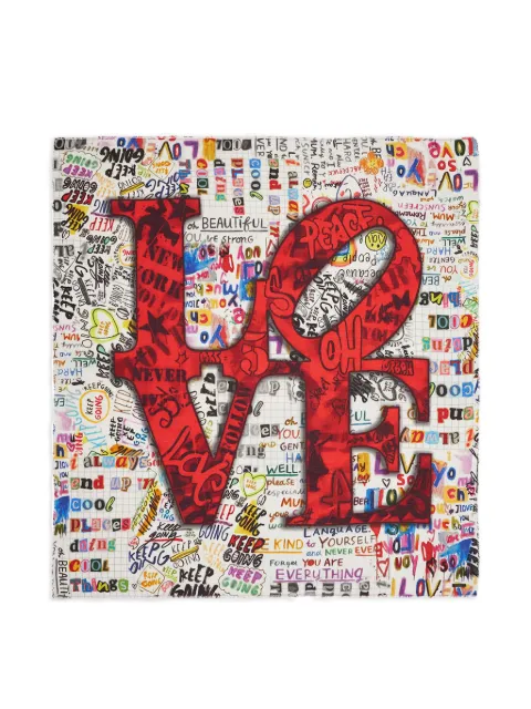 Faliero Sarti Big Love printed scarf