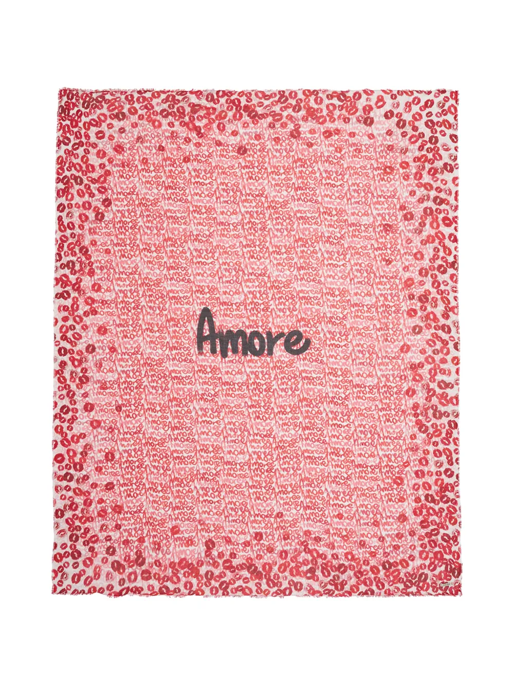 Faliero Sarti Lips scarf - Rosso