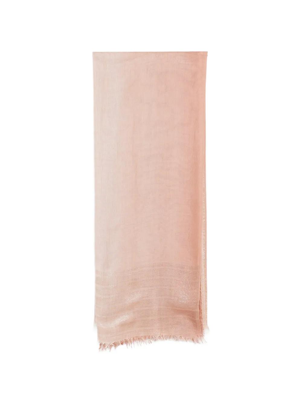 Faliero Sarti frayed scarf - Marrone