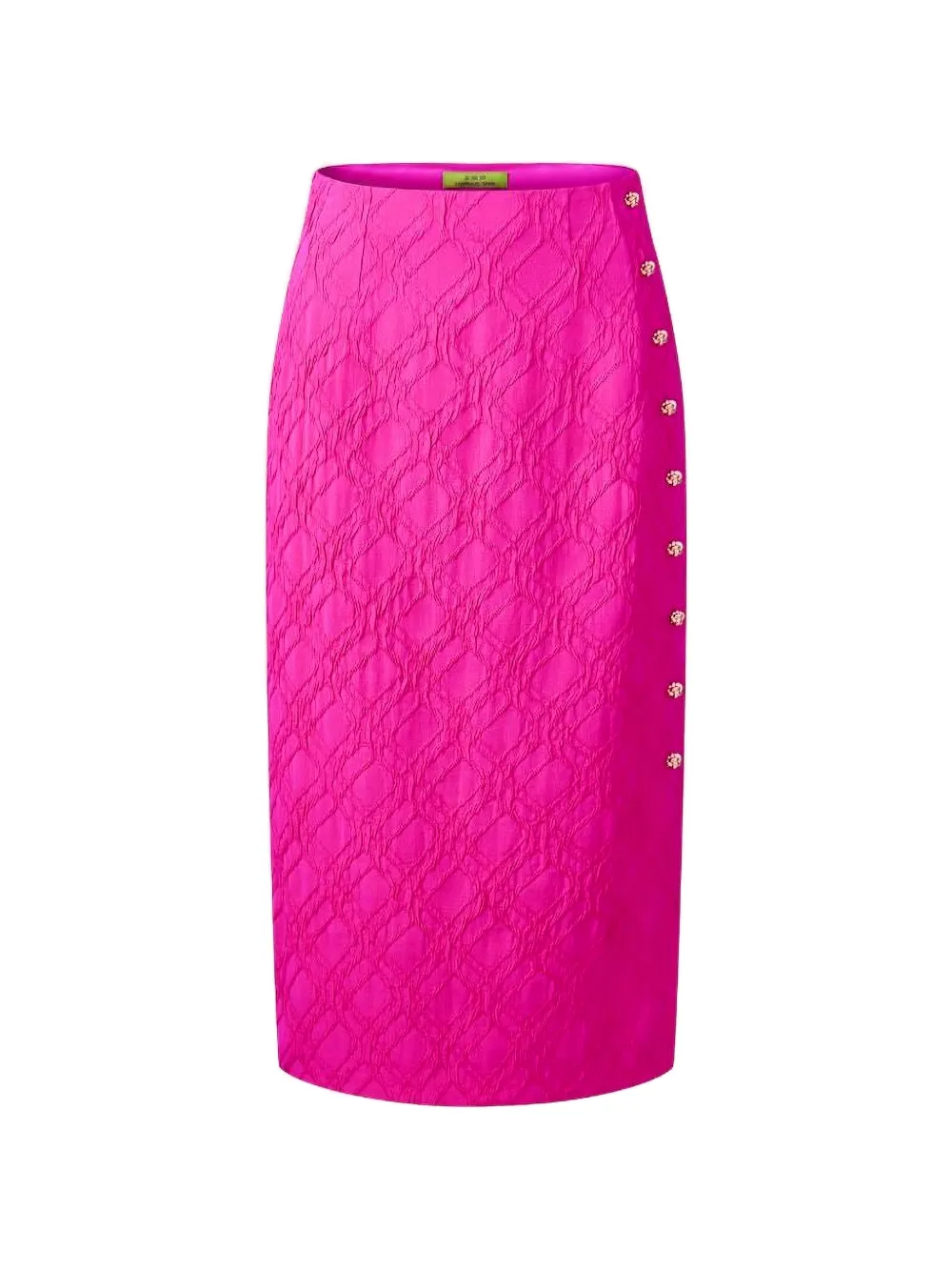 Shanghai Tang flower button skirt - Rosa