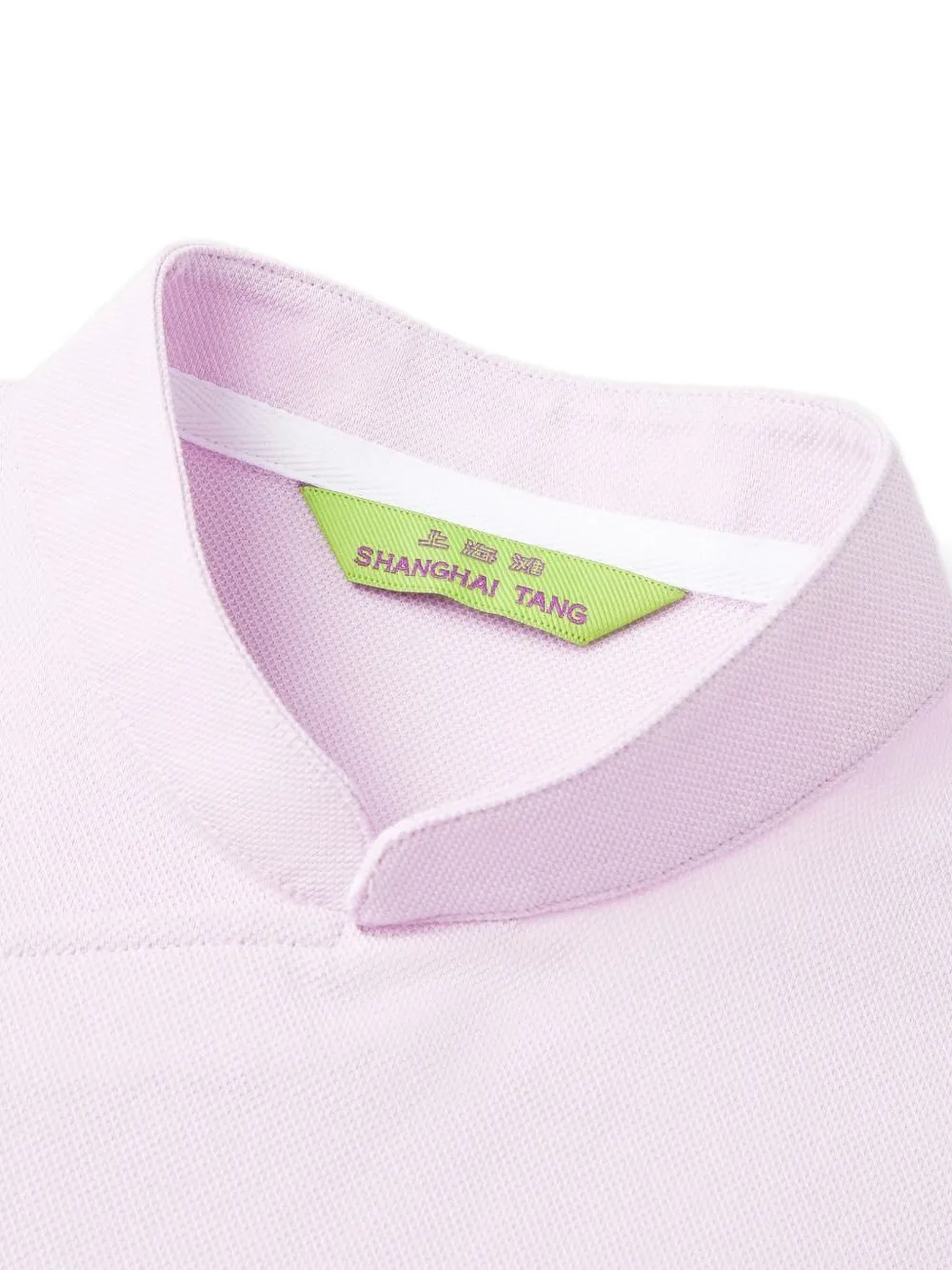 Horse-Embroidered Polo Top