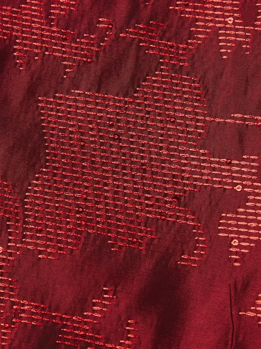 Shanghai Tang Qipao jurk Rood