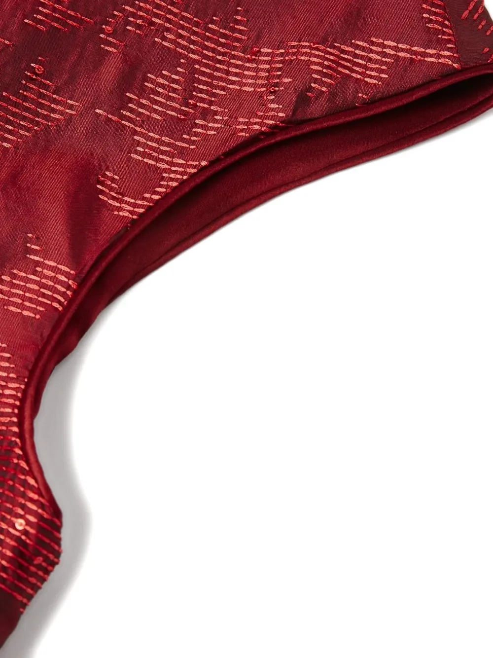 Shanghai Tang Qipao jurk Rood