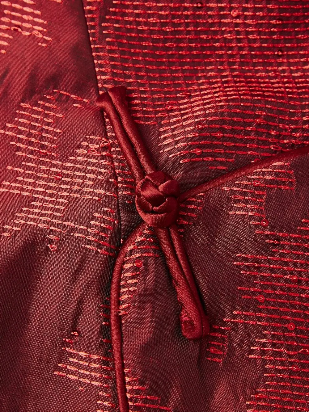Shanghai Tang Qipao jurk Rood