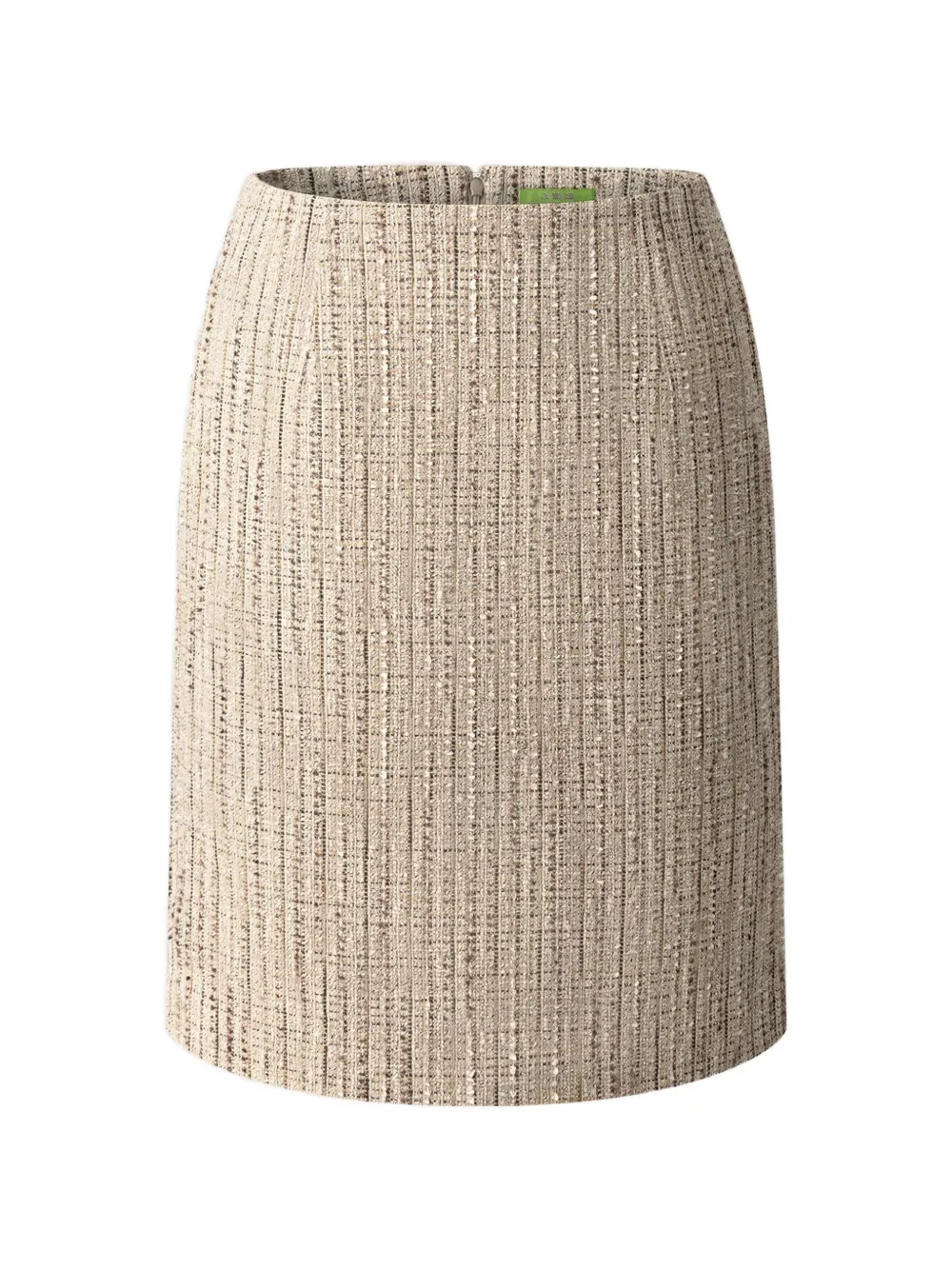 Shanghai Tang textured skirt - Nude