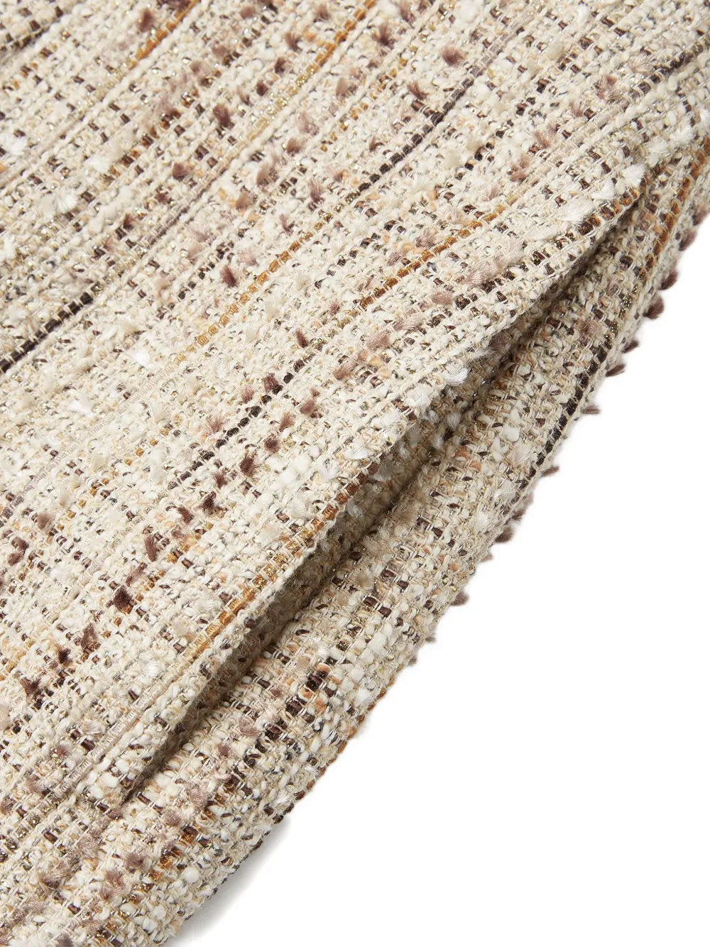 Shanghai Tang Rok met textuur Beige