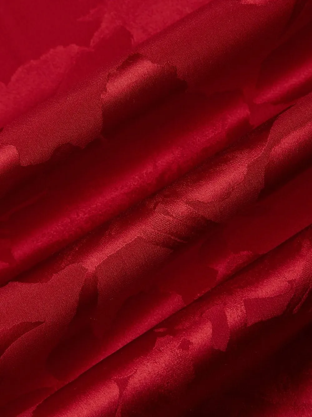 Shanghai Tang Jurk met bloemenprint Rood