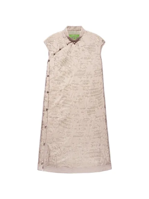 Shanghai Tang vestido qipao con lentejuelas