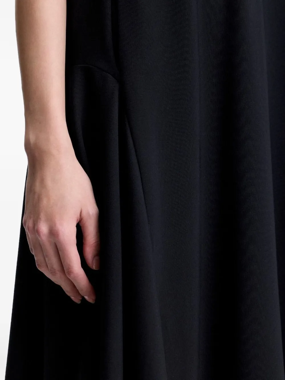 Button Sleeveless Mini Dress