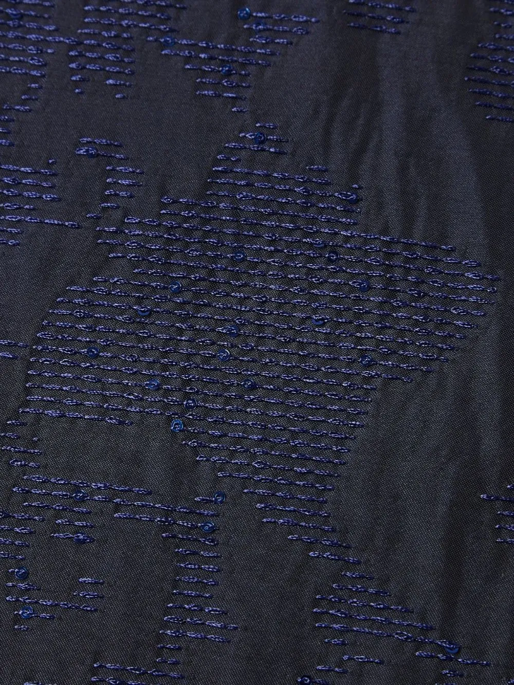 Shanghai Tang Jurk met bloemenprint Blauw