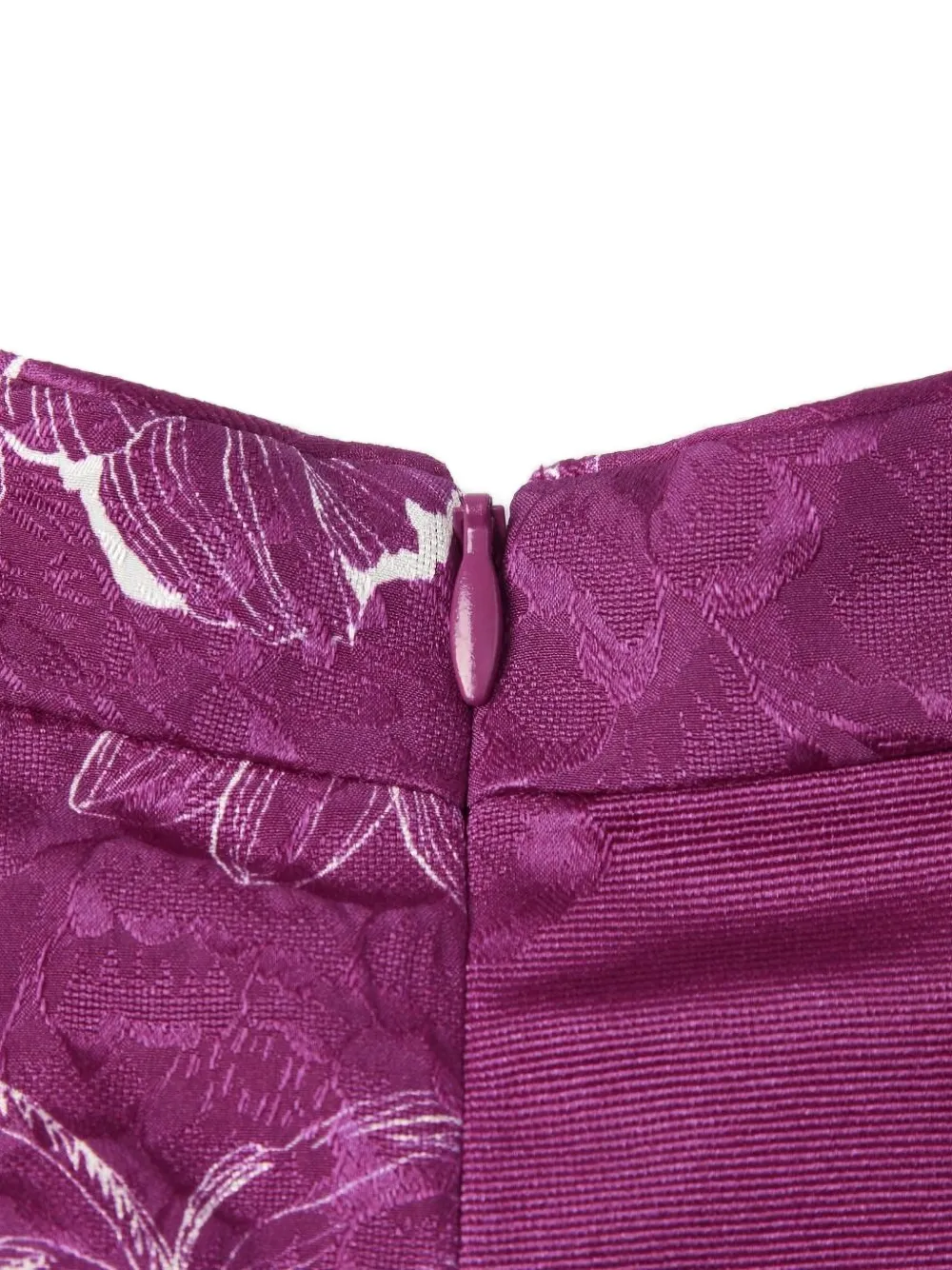 Shanghai Tang Jurk met bloemenprint Paars